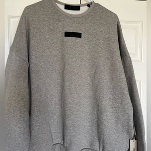 Fear of God Essentials crewneck in grey